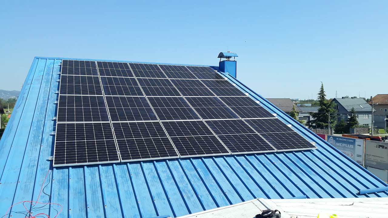 Solarkraftwerk 14 kW Unikomerc Lučko
