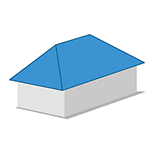 Hipped roof